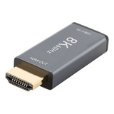 Adaptador Usb-c Hembra A Hdmi Macho Conector 8k 60hz