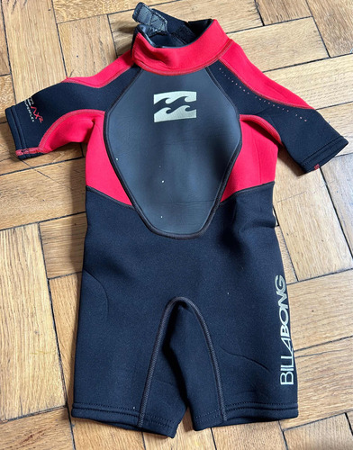 Traje Neoprene Corto Billabong Niños Talle 2