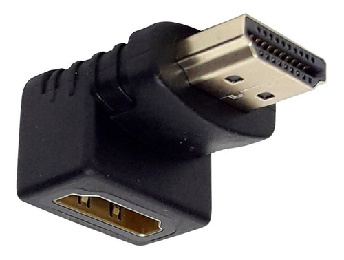 Adaptador 90º Em L Conector Hdmi Macho X Femea P/ Tv Parede