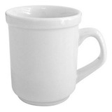 Jarro Americano Mug 8 Cm Jarrito Pocillo Cafe Porcelana Bz3 Color Blanco