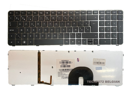 Teclado Hp Envy 17 603791-061 Retroiluminado 603791-061