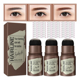 Kit De Estampillas Y Plantillas For Cejas Con Brochas Para .