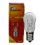 Lâmpada Mini Abajur E12 7w 127v Sandokin 4.7cm Kit C/10