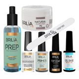  Kit Alongamento De Unhas Em Gel Fibra Brilia Nail Design