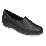 Zapatos Confort Mujer Suela Ligera Antiderrapante Negro 9401