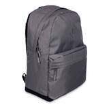 Mochila Espalda Lisa 2 Cierres 43.5cm / Varios Colores