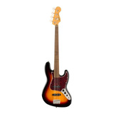 Bajo Squier Classic Vibe 60s Jazz Bass Fretless + Estuche 