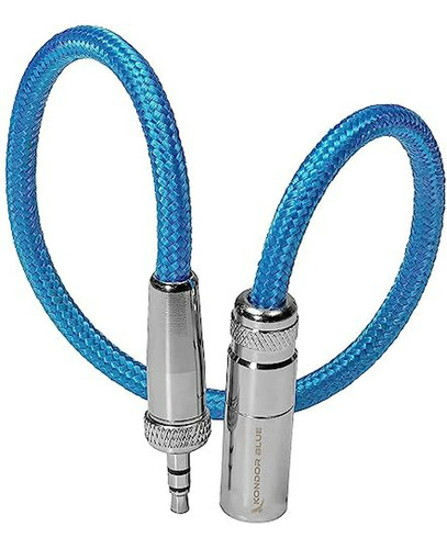 Cable De Audio Mini Xlr A 3.5mm Trs Para Lavalier, Azul