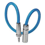 Cable De Audio Mini Xlr A 3.5mm Trs Para Lavalier, Azul