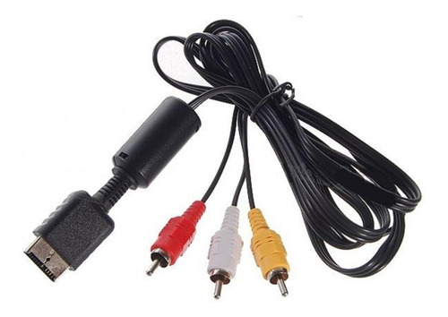 Cable Psx, Ps2, Ps3 Av A Rca Audio Y Video Tv - Alpha S.i.
