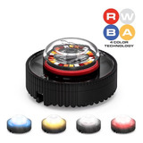 Estrobo Led Feniex Profesional Quad Cannon Motocicleta Rgb 