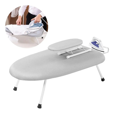 2en1 Tabla Burro De Planchar De Mesa Y Planchar Con Manga Color Gris Lisa | MercadoLibre