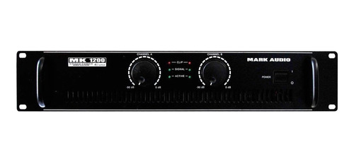 Amplificador Mark Audio Mk1200 Maxcomp Musical