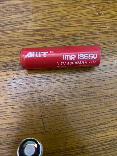 Bateria Imr18650 Poco Uso
