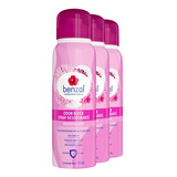 Benzal Spray Desodorante Íntimo Odor Block 3 Pack 