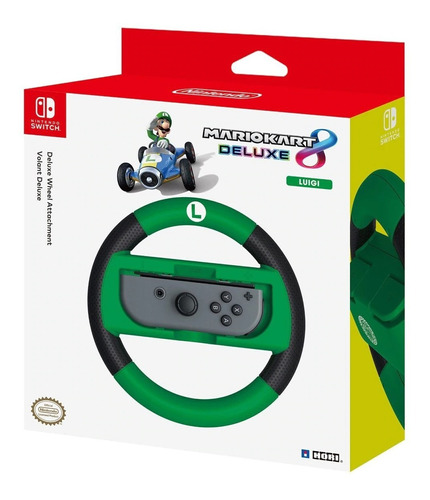 Volante Mario Kart 8 Deluxe Luigi Nintendo Switch Original