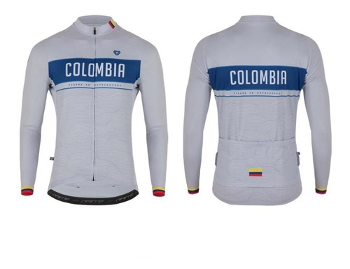Camisa Manga Larga Hombre Colombia Escaladores Gw