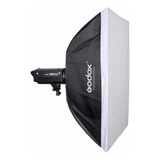 Softbox Para Flash Tocha 60x90cm Com Suporte Godoy