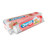 Gel Dental Dentil Baby Morango Sem Flúor 50g Xilitol Pasta