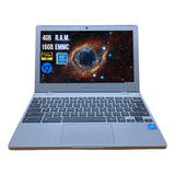 Laptop Samsung 4 Chromebook Celeron 4gb 16gb Emmc Google