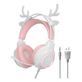 Auriculares Para Juegos Con Cable Y Micrófono Antlers