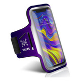 Brazalete Tribe Running  Porta Celular - Talle S Purpura