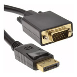 Cable Displayport A Vga De 1.8 Metros 