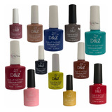 Esmaltes Em Gel Uv Dez Kit 12 Unid (você  Escolhe As Cores)