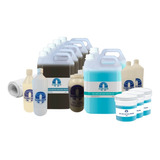 Kit P/ Piscina Fibra De Vidro Gel Azul + Manta + Resina 26m²