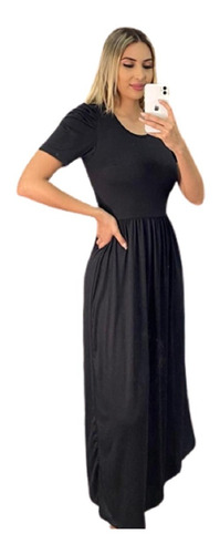 Maxi Vestido Casual Largo Para Dama, Mujer 