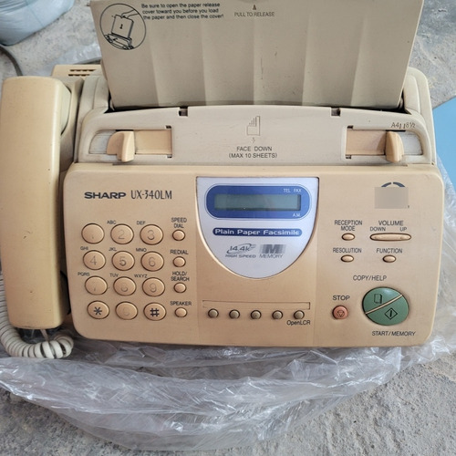 Fax Sharp Ux304lm Para Usar Peças 