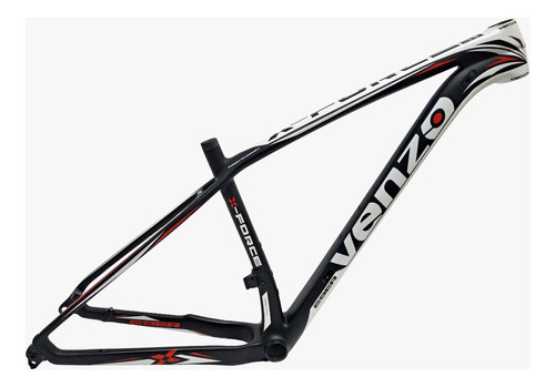 Cuadro Venzo R 29 Carbon X- Force 142mm No Boost =contino