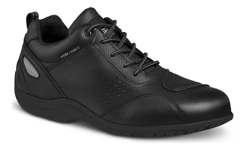 Zapato Motociclista Hombre Biker Moto Workland 80011 Negro | Meses sin interés