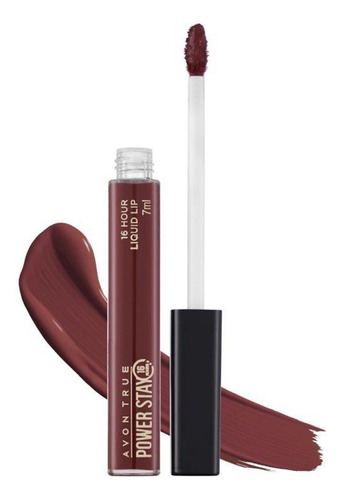 Labial Liquido Avon Powerstay Stay Put Sangria