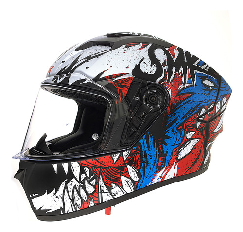 Casco Moto Integral Smk Stellar Werewolf Visor Simple