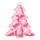 (pk) Molde De Silicona Para Fondant Con Forma De Árbol De Na