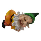 Gnomo Duende Chico Decorativo Para Jardín Figura De Resina