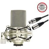 Microfone Condensador Mxl 990 Shockmount, Maleta E Cabo Xlr