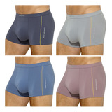 Bóxer Briefs Para Hombre Calidad Algodón 4 Pack Arjen Kroos