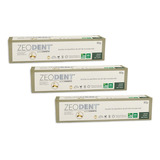 3 Zeodent Creme Dental Base Zeólita Clinoptilolita Vegano