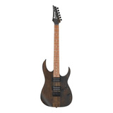 Guitarra Elétrica Ibanez Rg Standard Rgrt421 De  Nato Walnut Flat Com Diapasão De Jatobá