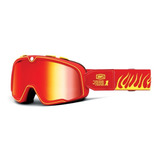 Goggle Moto 100% Barstow Death Spray Mirror Red