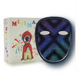 Máscara Led Bluetooth Rgb Para Fiesta Halloween Infantil