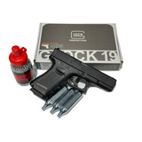 Pistola Umarex Co2 Glock 19 Gen4 Mos 4,5mm 16 Tiros + Combo