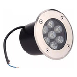 Kit 2 Balizador Led Spot Chão Piso 3000k  Blindado 7w