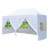 Carpa Plegable Con Pared 3x6 Mts Msi