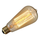 Foco Edison Vintage Bulbo St64 40w Incandescente Dimeable