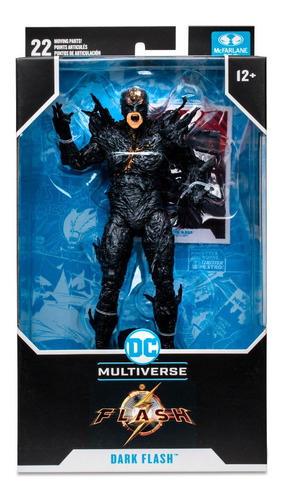 Figura De Acción Dc Multiverse Dark Flash +12