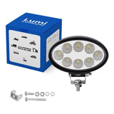 Kit 2 Farol De Milha Led Oval 24w 9-60v Power Universal