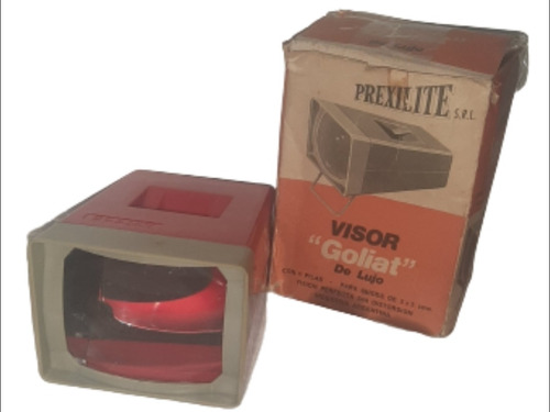 Antiguo Visor Goliat De Lujo Para Slides De 5x5 Cm 